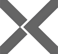 Минималистичный абстрактный логотип компании Софт Ядро Финанс в серых тонах на белом фоне